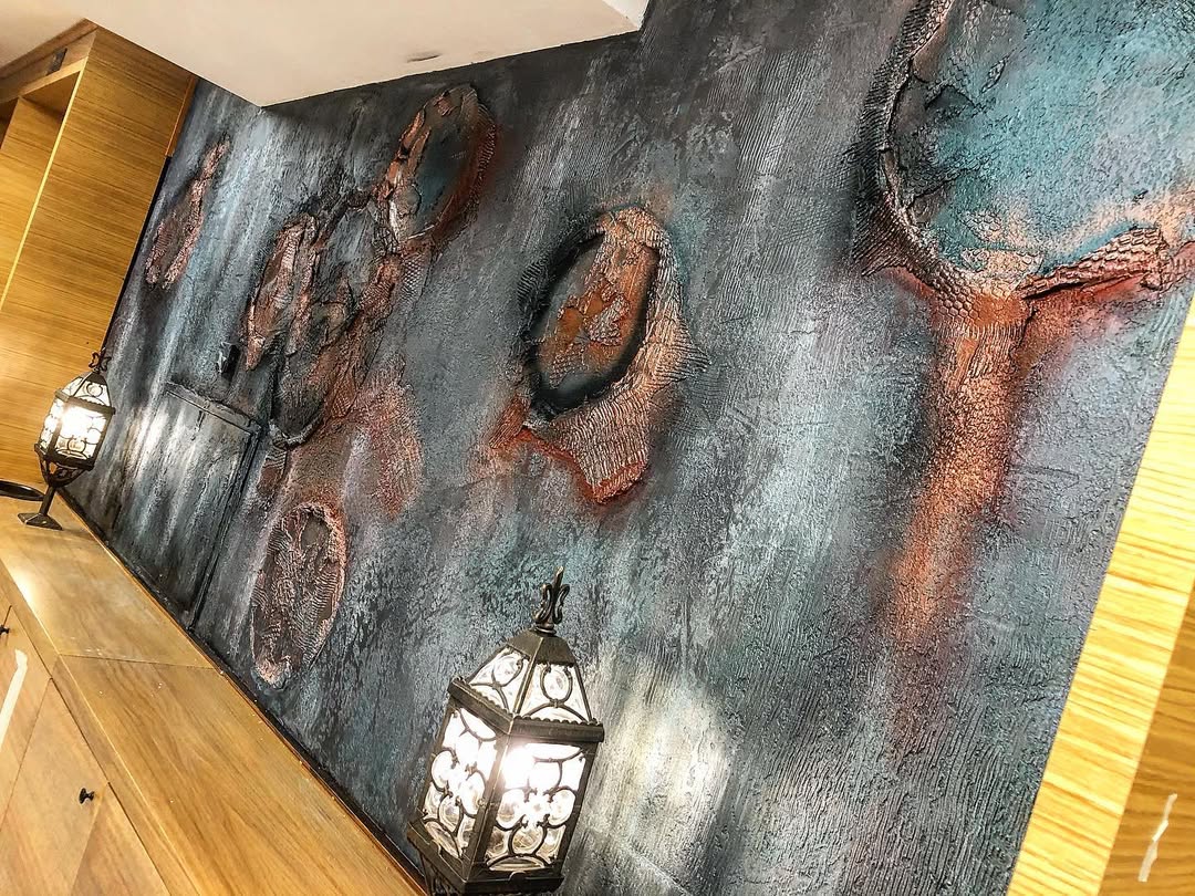 Itališkų dažų naudojimas Vilniuje