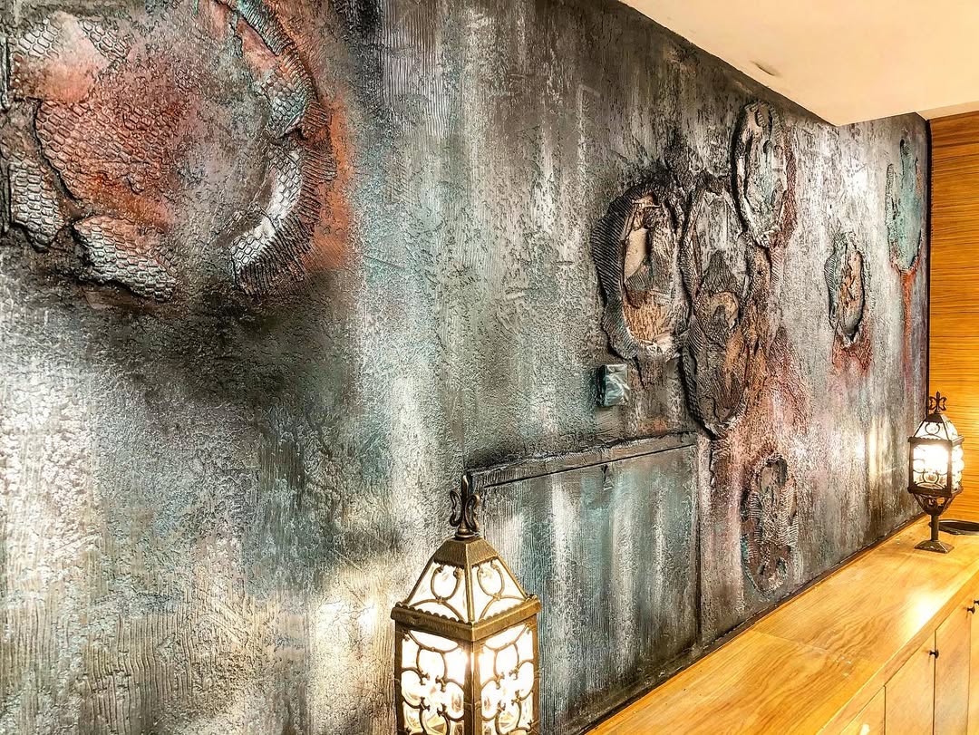 Itališkų dažų naudojimas Vilniuje